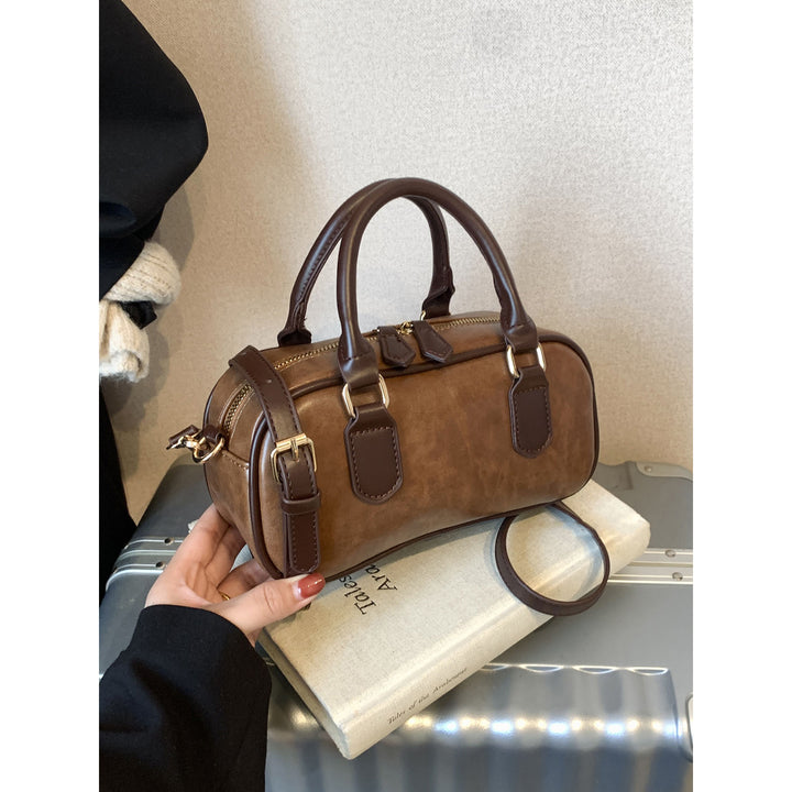 Vintage-inspirierte Leder Umhängetasche Karnz