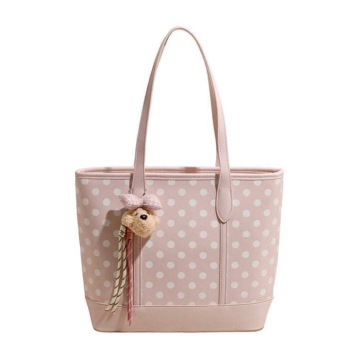 Polka Dot Print Leichte Tragetasche Karnz