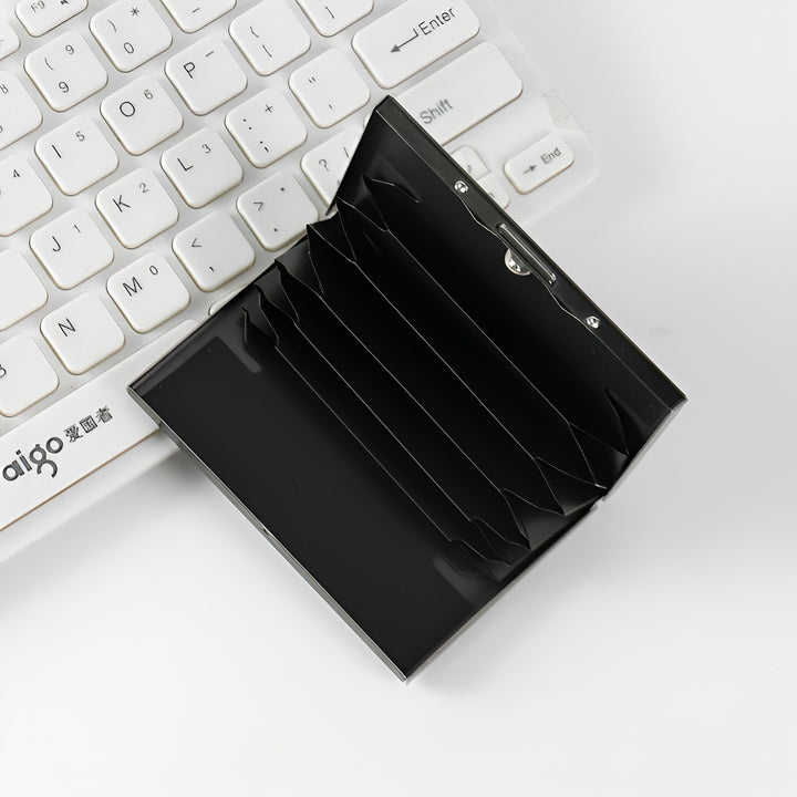 Premium Slim Aluminium Visitenkartenhalter