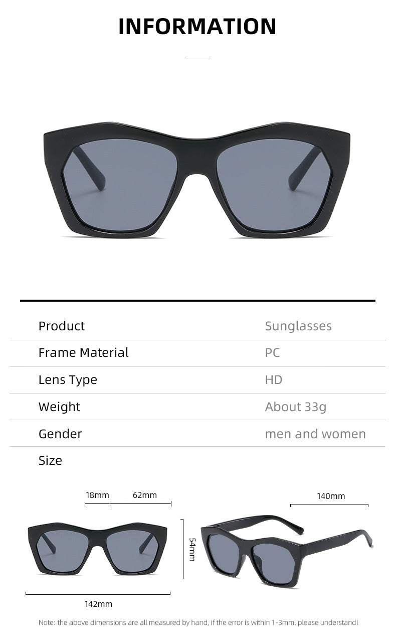 Damen modische Sonnenbrille im auffälligen Leopardenmuster Karnz