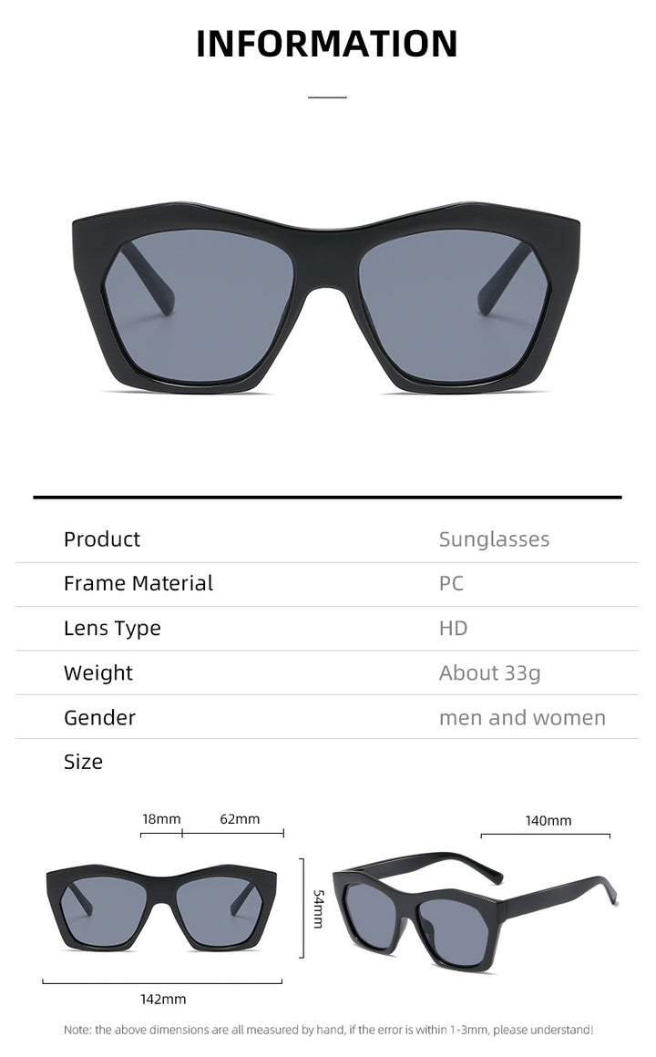 Damen modische Sonnenbrille im auffälligen Leopardenmuster Karnz