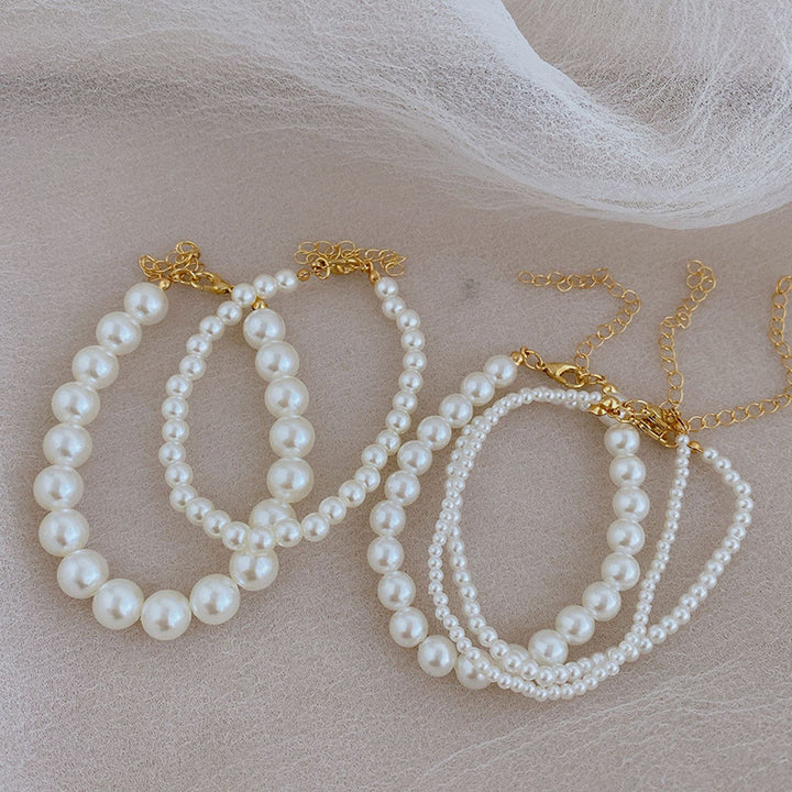 Elegante Perlenarmband Karnz