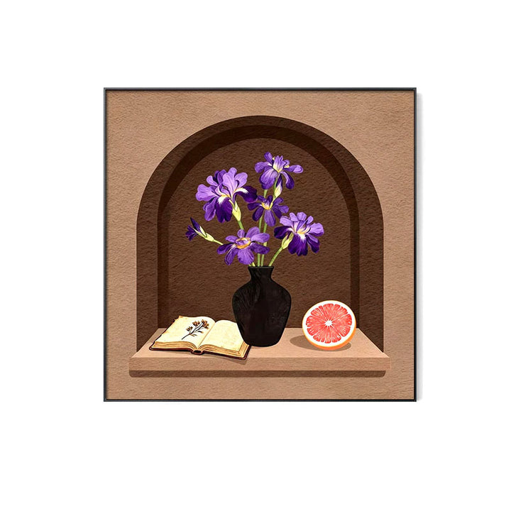 Blumenreiche Thematische Wanddekoration