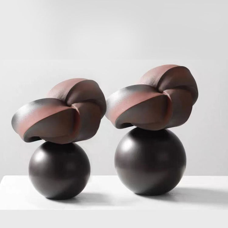 Dekorative Knoten Skulptur