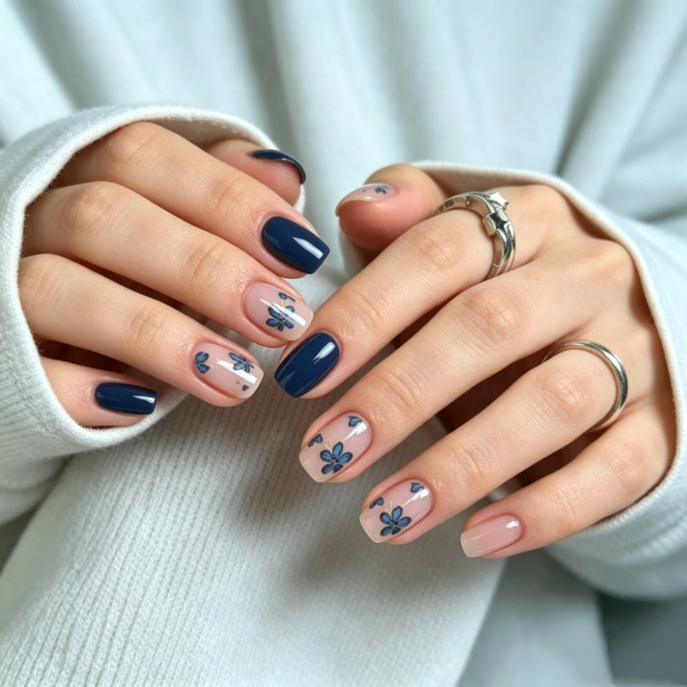 Floral Press-On Nagel Set Karnz 1787395178