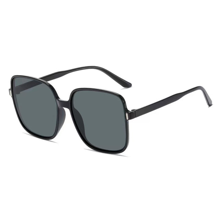 Oversized Retro Quadratische Sonnenbrille Karnz