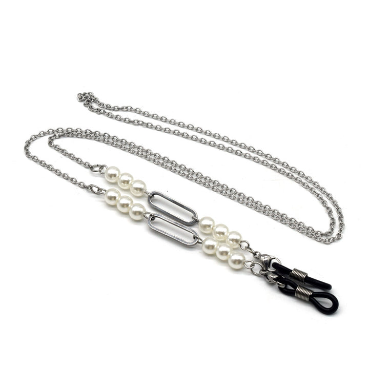 Elegante perlenverknüpfte Brillenband Karnz 1786692206