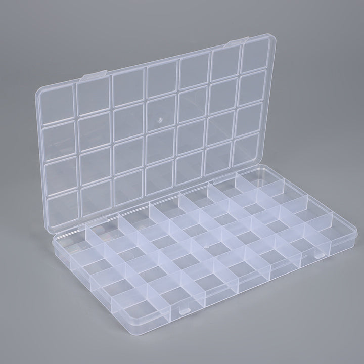 Transparente Mehrfach-Fach Aufbewahrungs Organizer Box Karnz