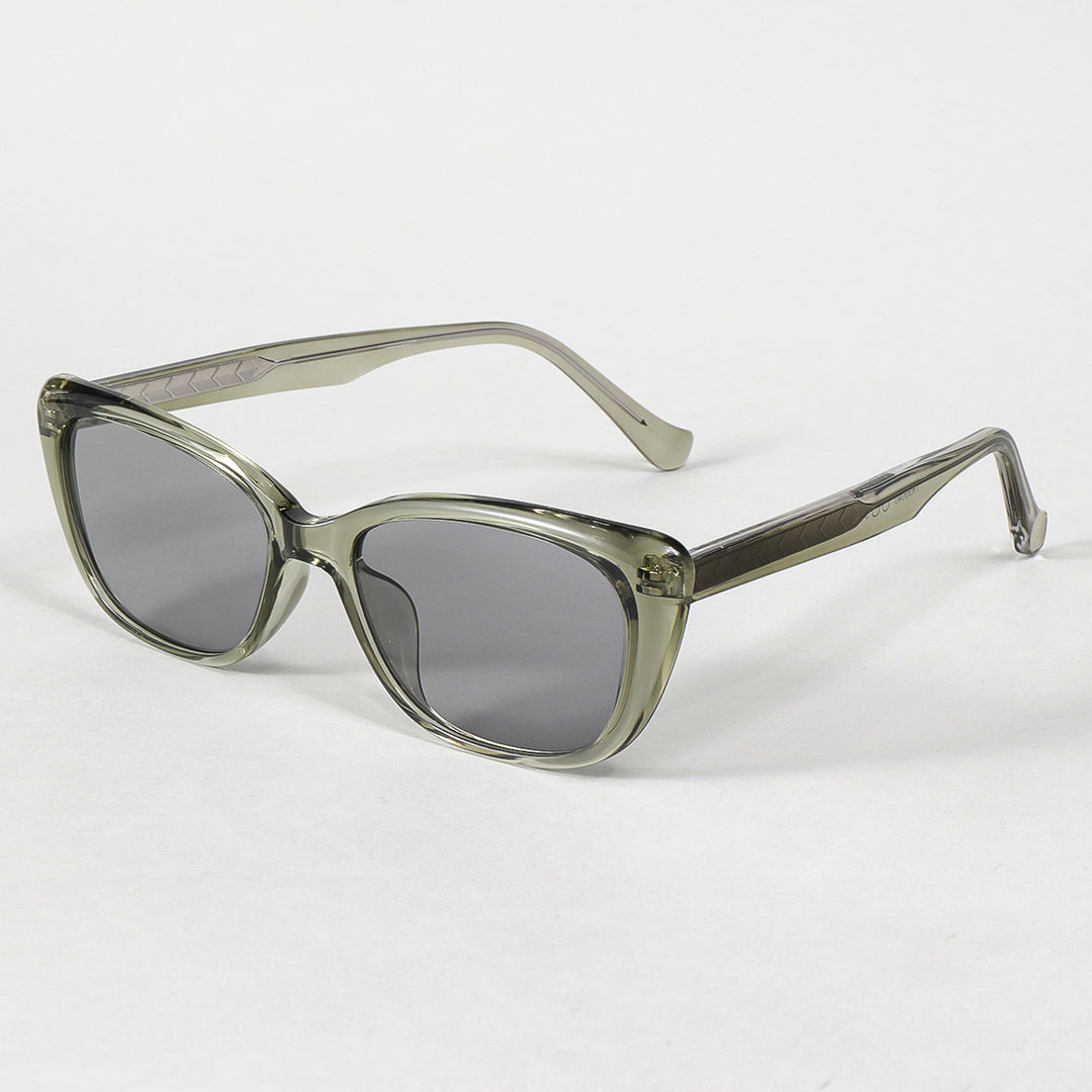 Damen elegante Sonnenbrille im trendigen Katzenaugen-Stil Karnz