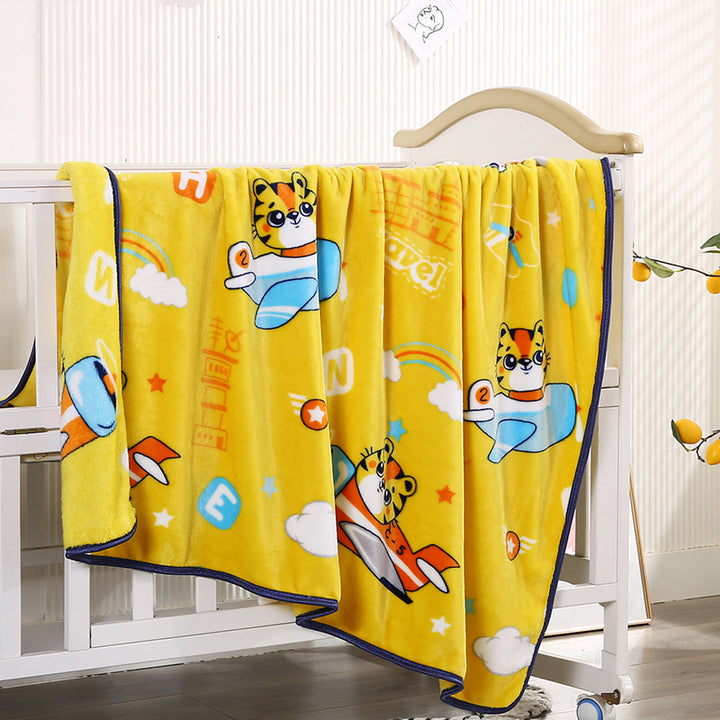 Kinder Cartoon Charakter Fleece Decke Karnz