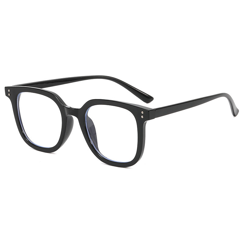 Damen quadratische Designerbrille mit dickem Rahmen und elegantem Profil Karnz