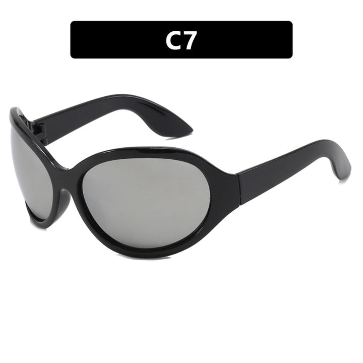 Damen stylische Sonnenbrille mit ergonomischem Design und schützendem UV-Filter Karnz