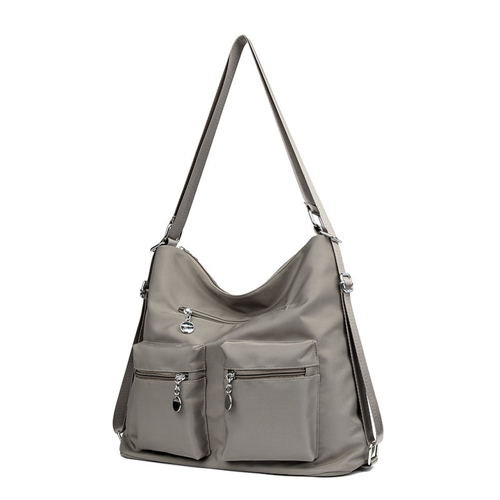 Geräumige Mehrfachtaschen-Schultertasche Karnz