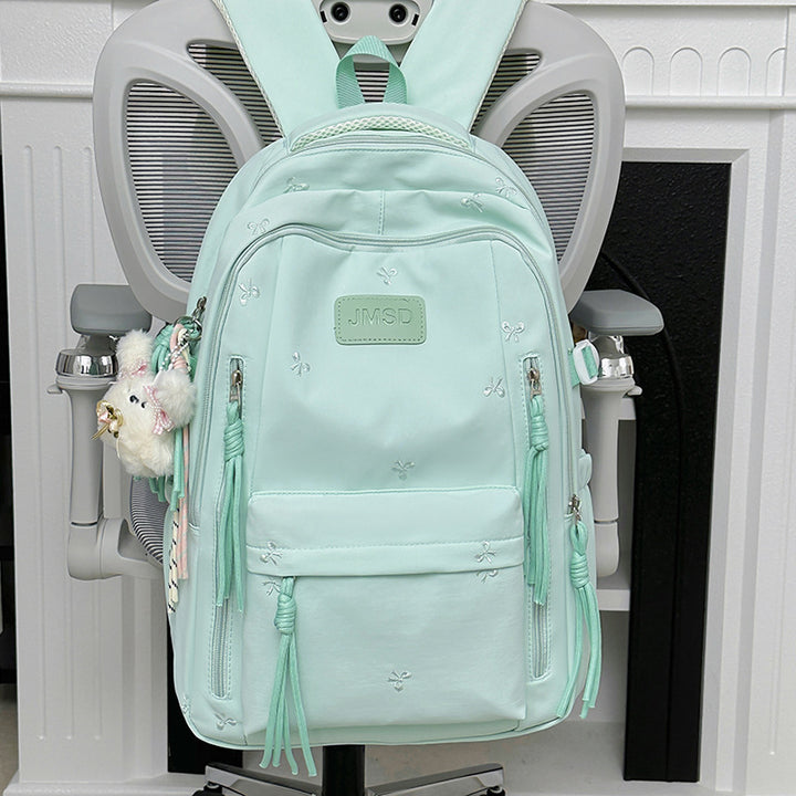 Stylischer Bestickter Rucksack Karnz 1791205546