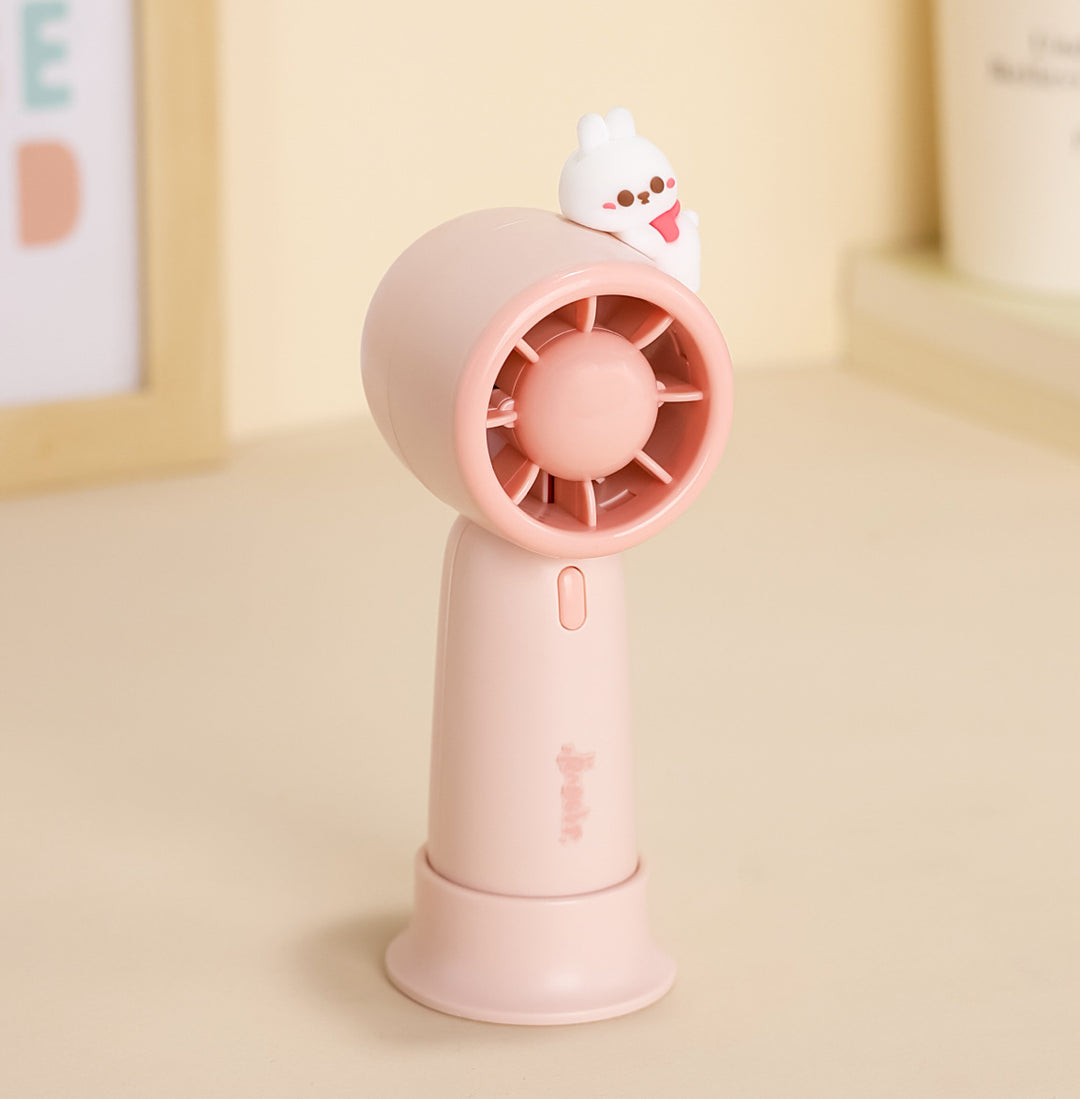 Damen tragbarer Handventilator mit multifunktionalem Design Karnz