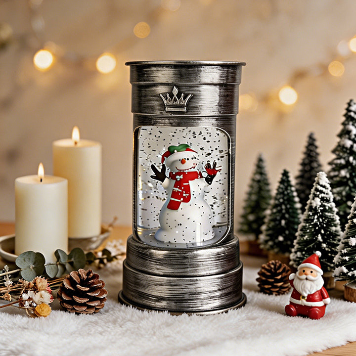 Glitzernde Weihnachtslaterne Karnz