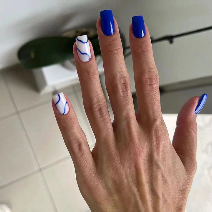 Kreatives Marmor Nagel Kunst Set