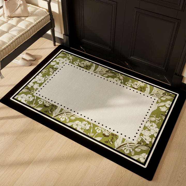 Botanisches Design Teppich