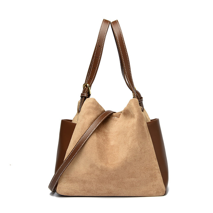 Suede Bucket Handtasche Karnz