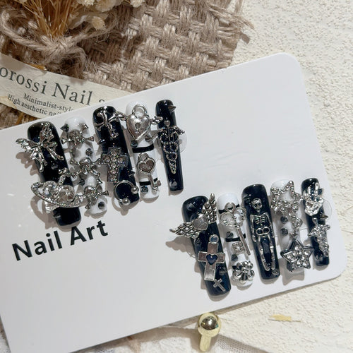 Gothic-Themen Nagelkunst Zubehör