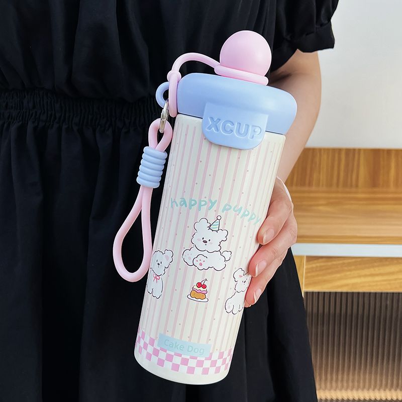 Damen Kreative Wasserflasche mit Tiermotiv Karnz