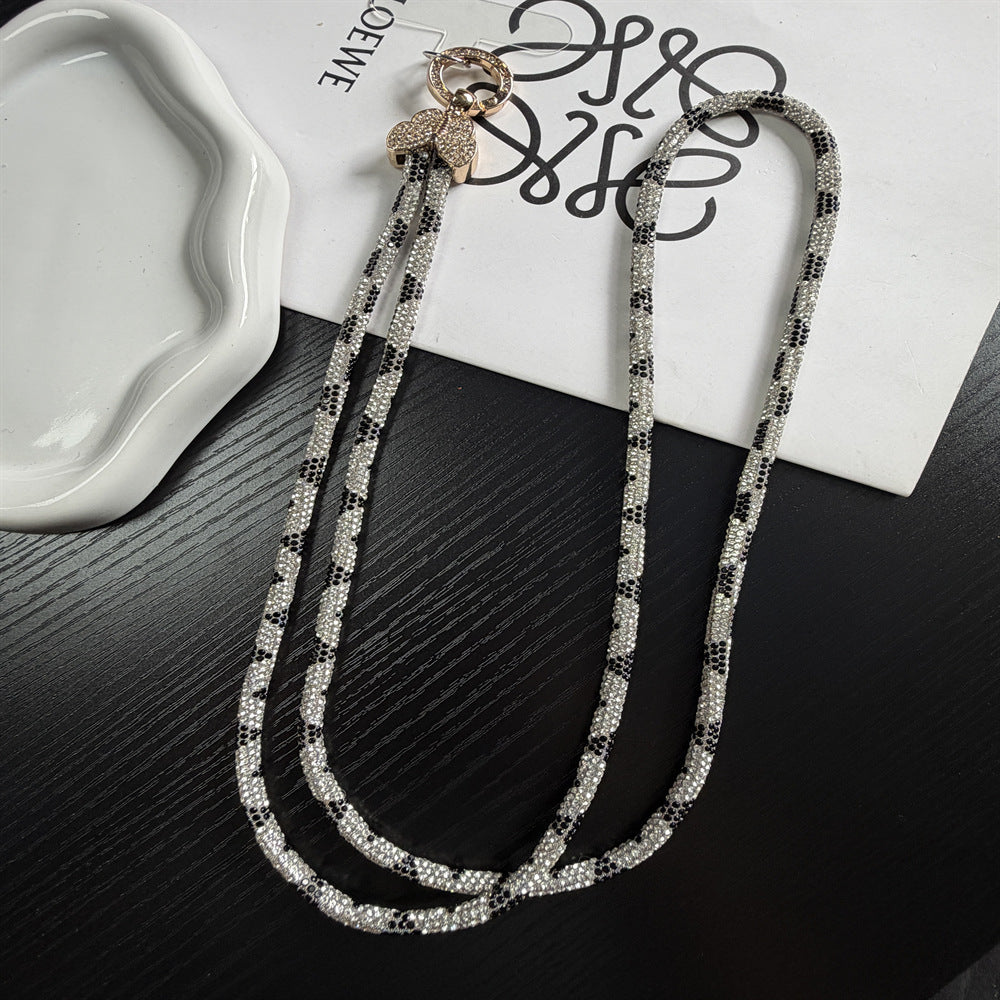 Rhinestone-besetzte Telefon-Lanyard Karnz