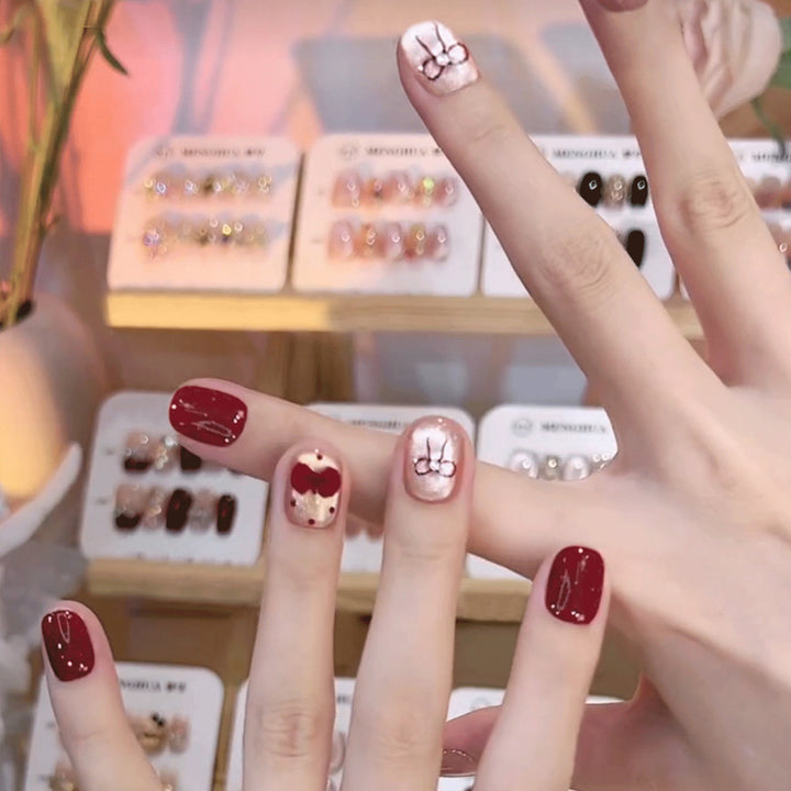 Verspielt Charakter Nagelkunst Set