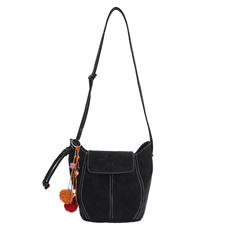 Minimalistische Bucket Schultertasche Karnz