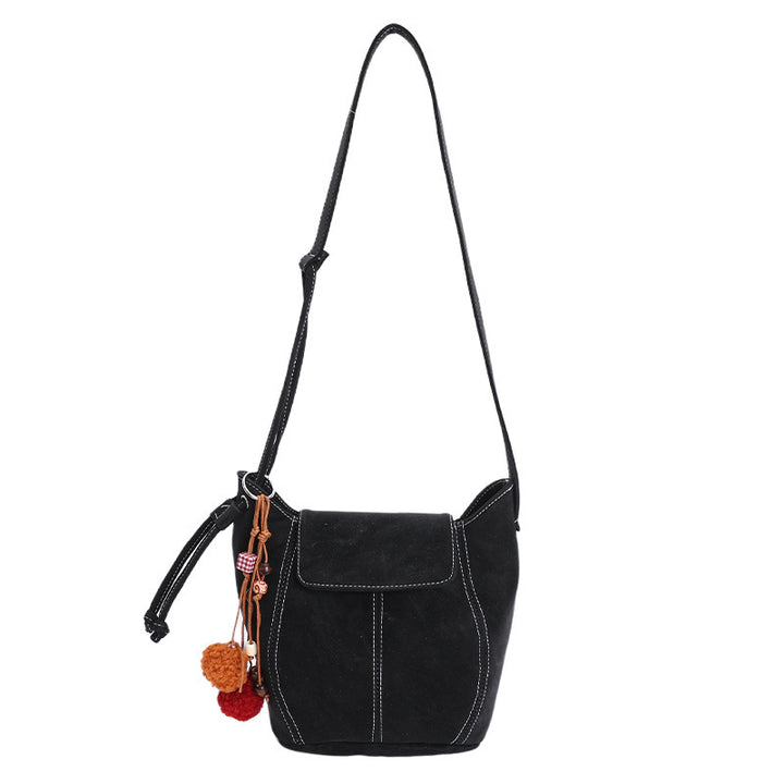 Minimalistische Bucket Schultertasche Karnz