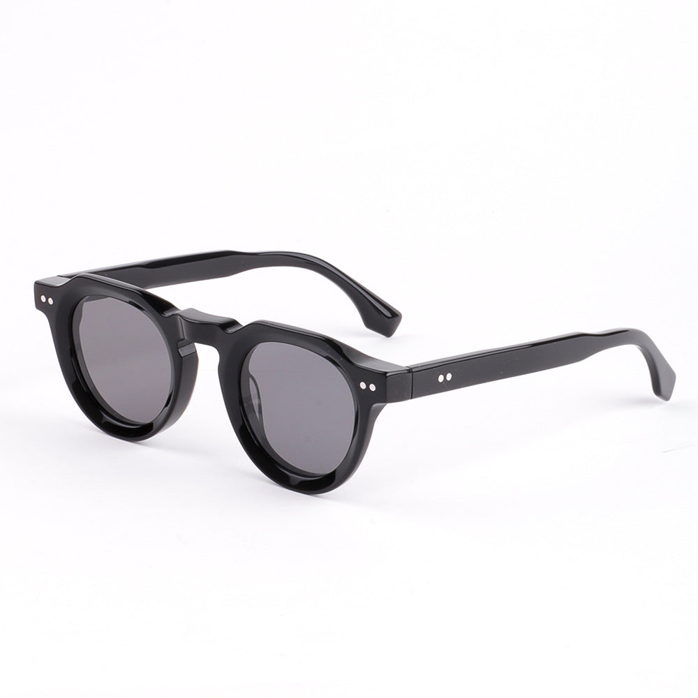 Damen modische Sonnenbrille im einzigartigen Retro-Design mit polarisierenden Gläsern Karnz