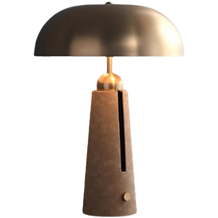 Zeitgenössische Tischlampe mit einzigartigem geometrischen Design