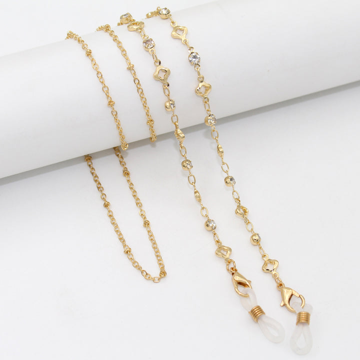 Elegante Stern-Verbundene Brillen Kette Karnz