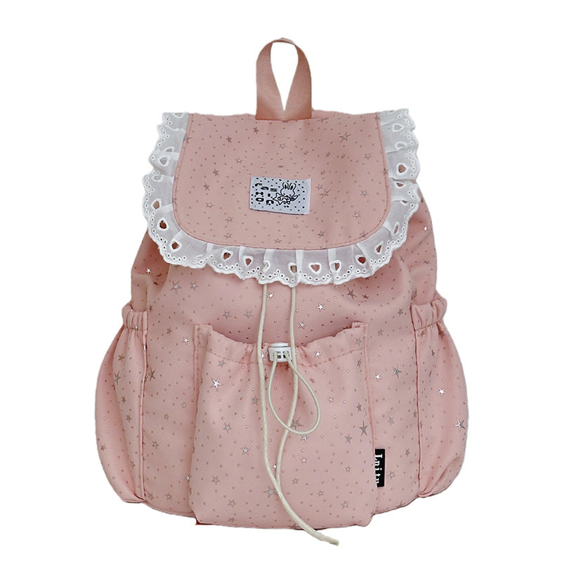 Charmanter Sternmuster-Rucksack Karnz