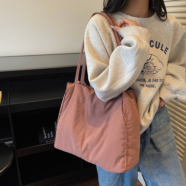 Casual gestepptes Schulter-Tote