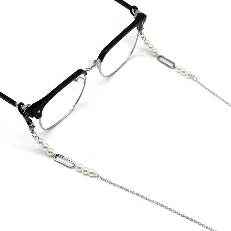Elegante perlenverknüpfte Brillenband Karnz 1786692206