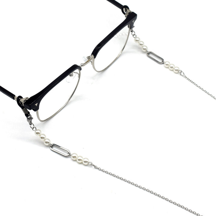 Elegante perlenverknüpfte Brillenband Karnz 1786692206