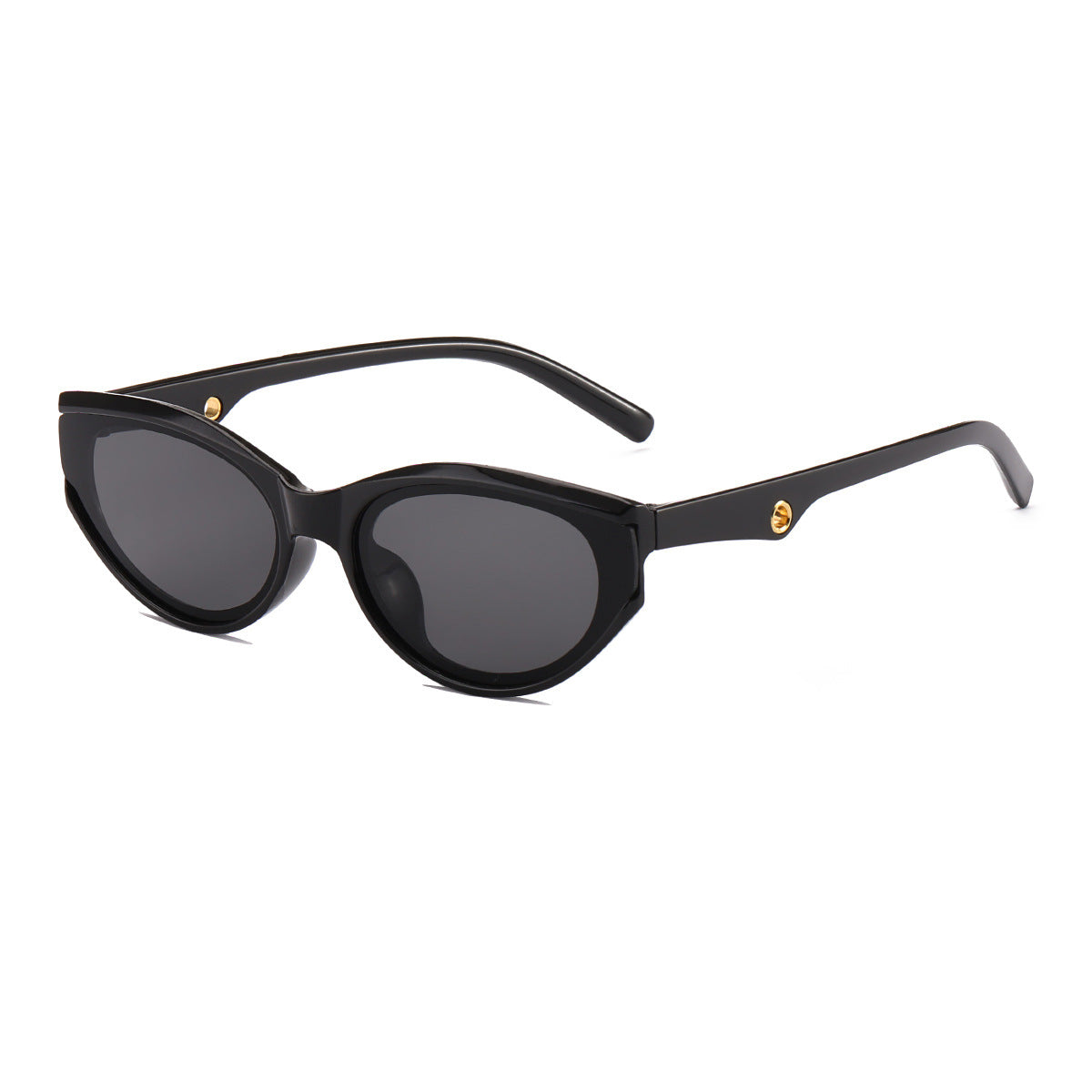 Damen Cat-Eye Sonnenbrille mit transparentem, modernem Design Karnz