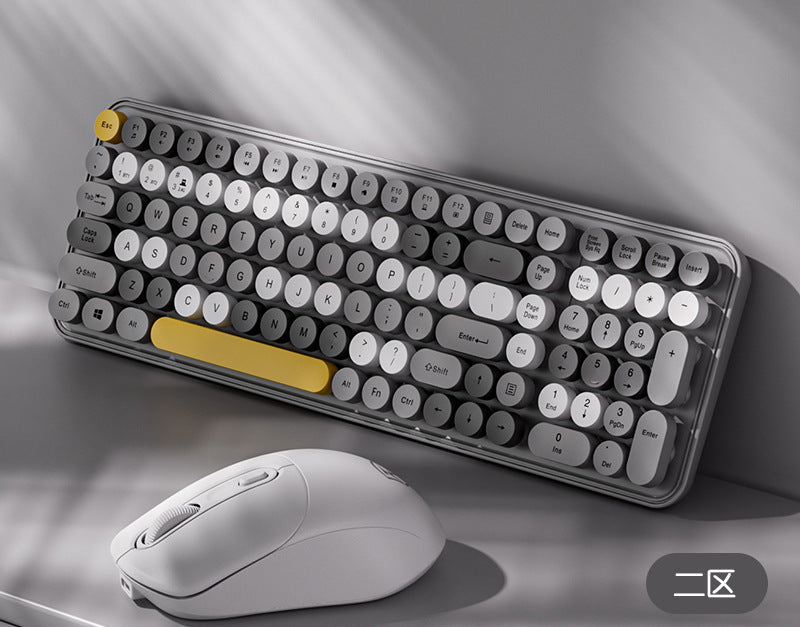 Kabelloses Retro-Tastatur Karnz