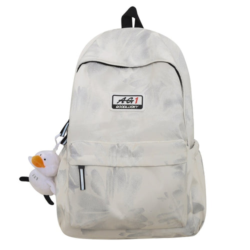 Verspielt Blumendruck Rucksack