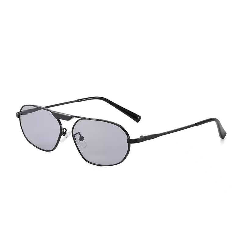 Damen modische Sonnenbrille im eleganten Polygon-Design Karnz