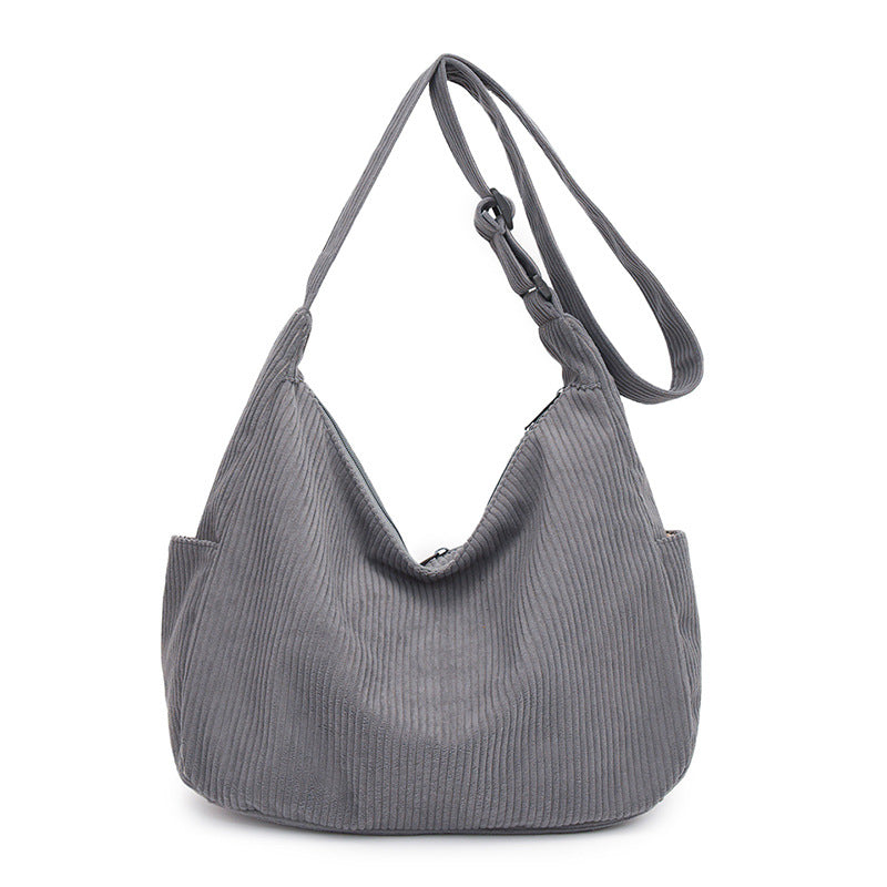 Weicher Stoff Crossbody Tote Karnz