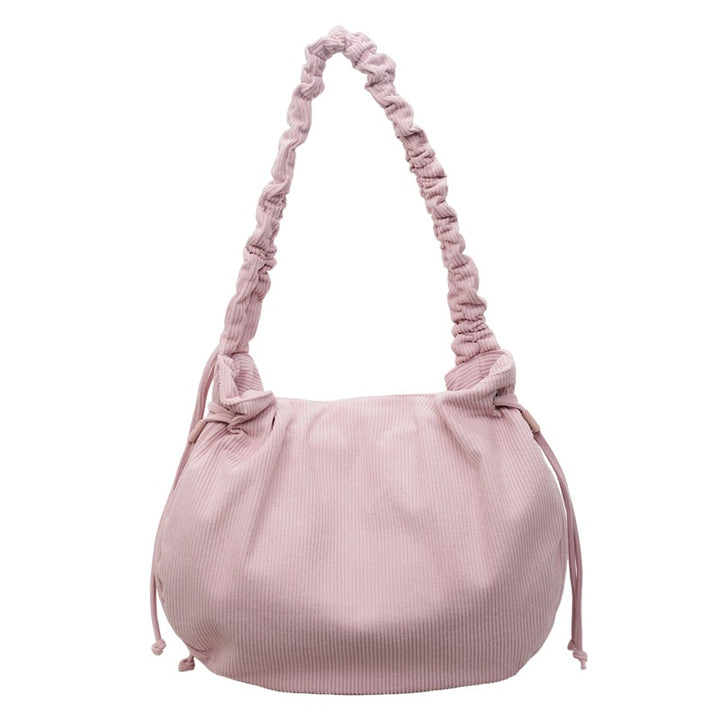 Texturierte Schlapp-Handtasche