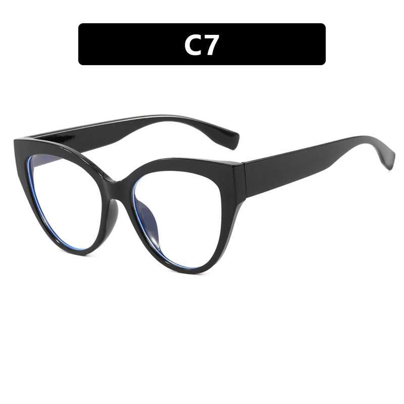 Damen Cat-Eye Sonnenbrille mit extravagantem Rahmen und UV-Schutz Karnz