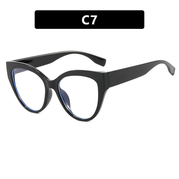 Damen Cat-Eye Sonnenbrille mit extravagantem Rahmen und UV-Schutz Karnz