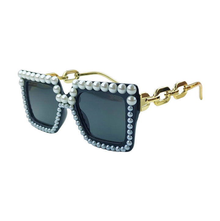 Retro Quadrat Rahmen Sonnenbrille Karnz