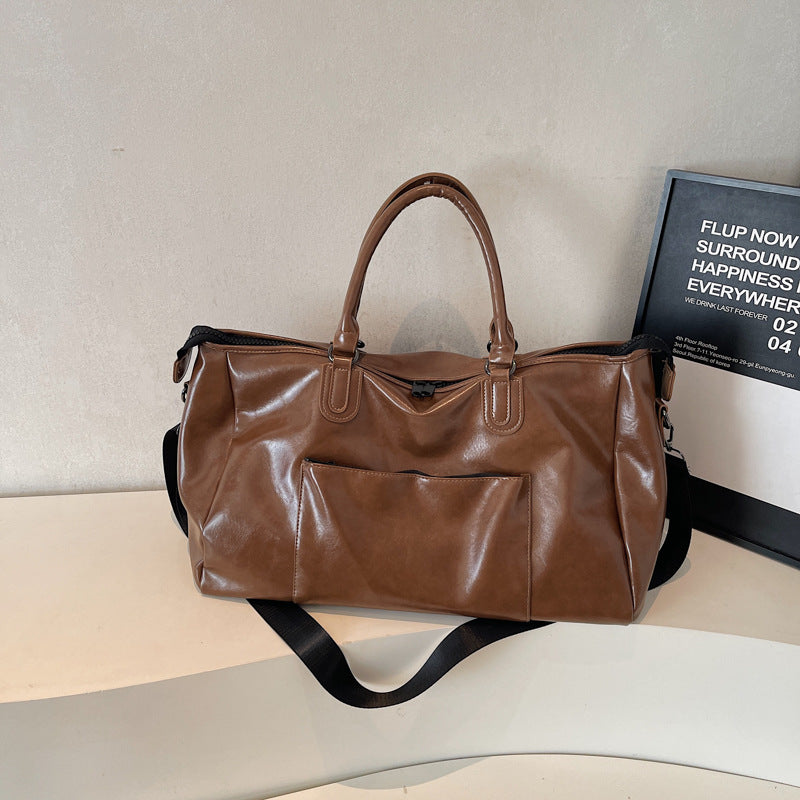 Premium-Leder-Wochenendtasche