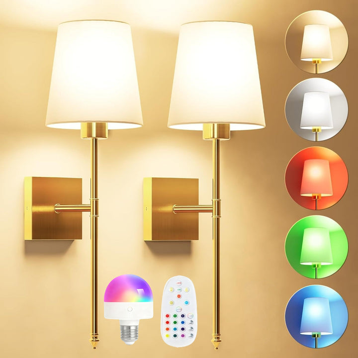 Verstellbare Smart LED Wandleuchten