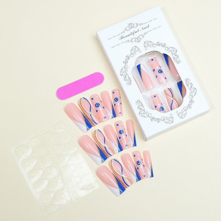 Künstlerische Press-On Nagelkollektion Karnz