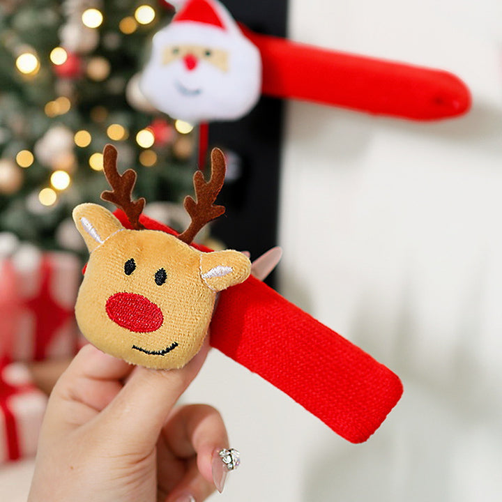 Türgriffschmuck mit Weihnachtsmann Karnz