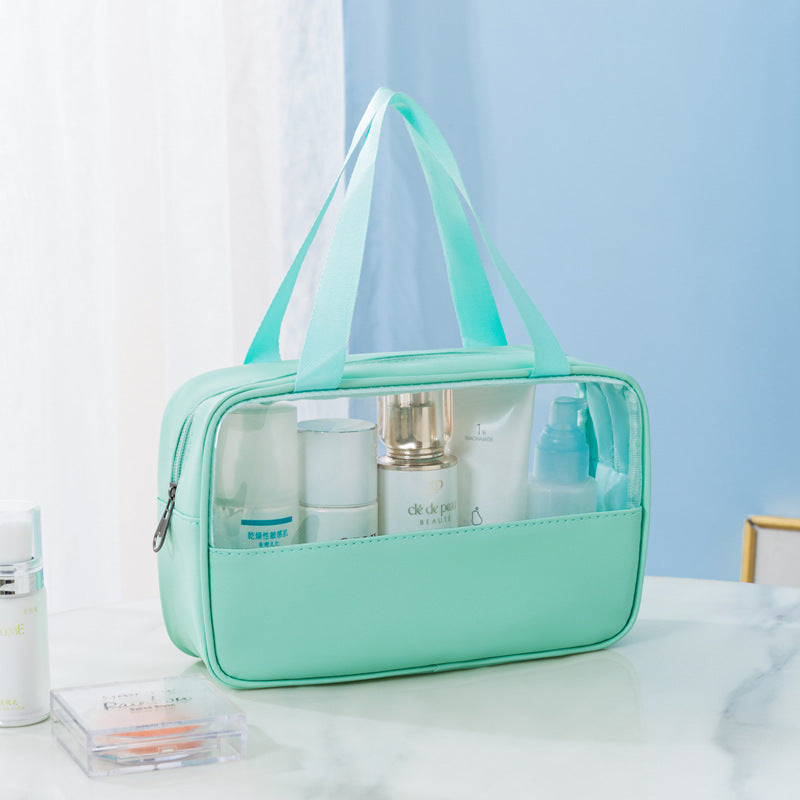 Transparente Kosmetikspeicher-Tasche Karnz
